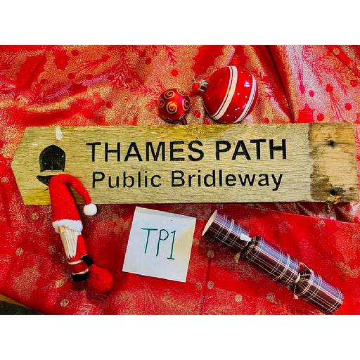 Thames Path sign - The Trails Shop 