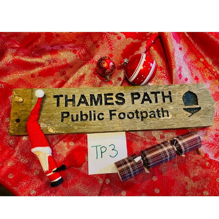 Thames Path sign - The Trails Shop 