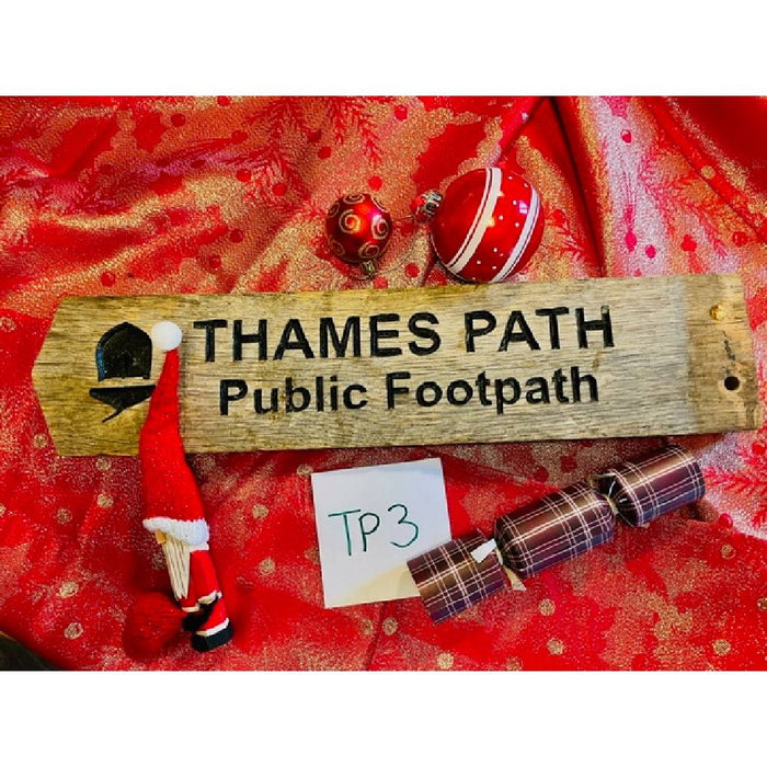 Thames Path sign - The Trails Shop 