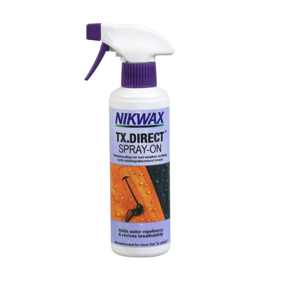 Nikwax TX Direct - spray-on waterproofer for waterproof clothing