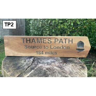 Thames Path National Trail signs