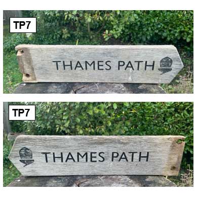 Thames Path National Trail signs