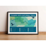 Thames Path Art Print
