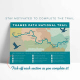 Thames Path Art Print