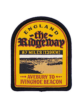 The Ridgeway woven patch badge