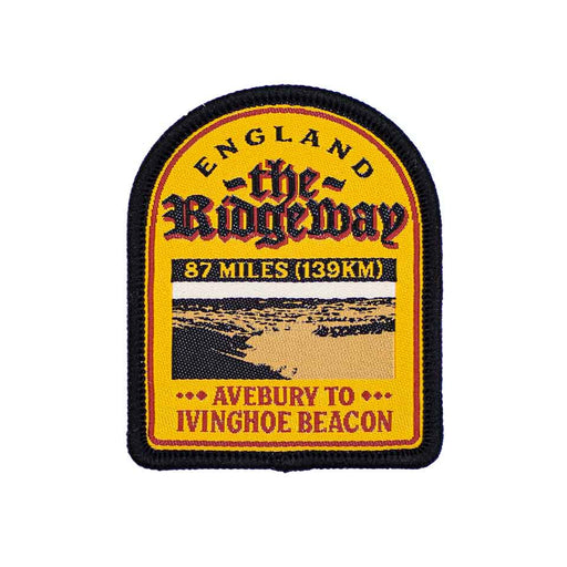 The Ridgeway woven patch badge