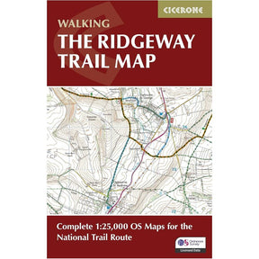 Cover of Cicerone Press map of The Ridgeway - second edition 