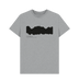 Athletic Grey Printed T-shirt Front