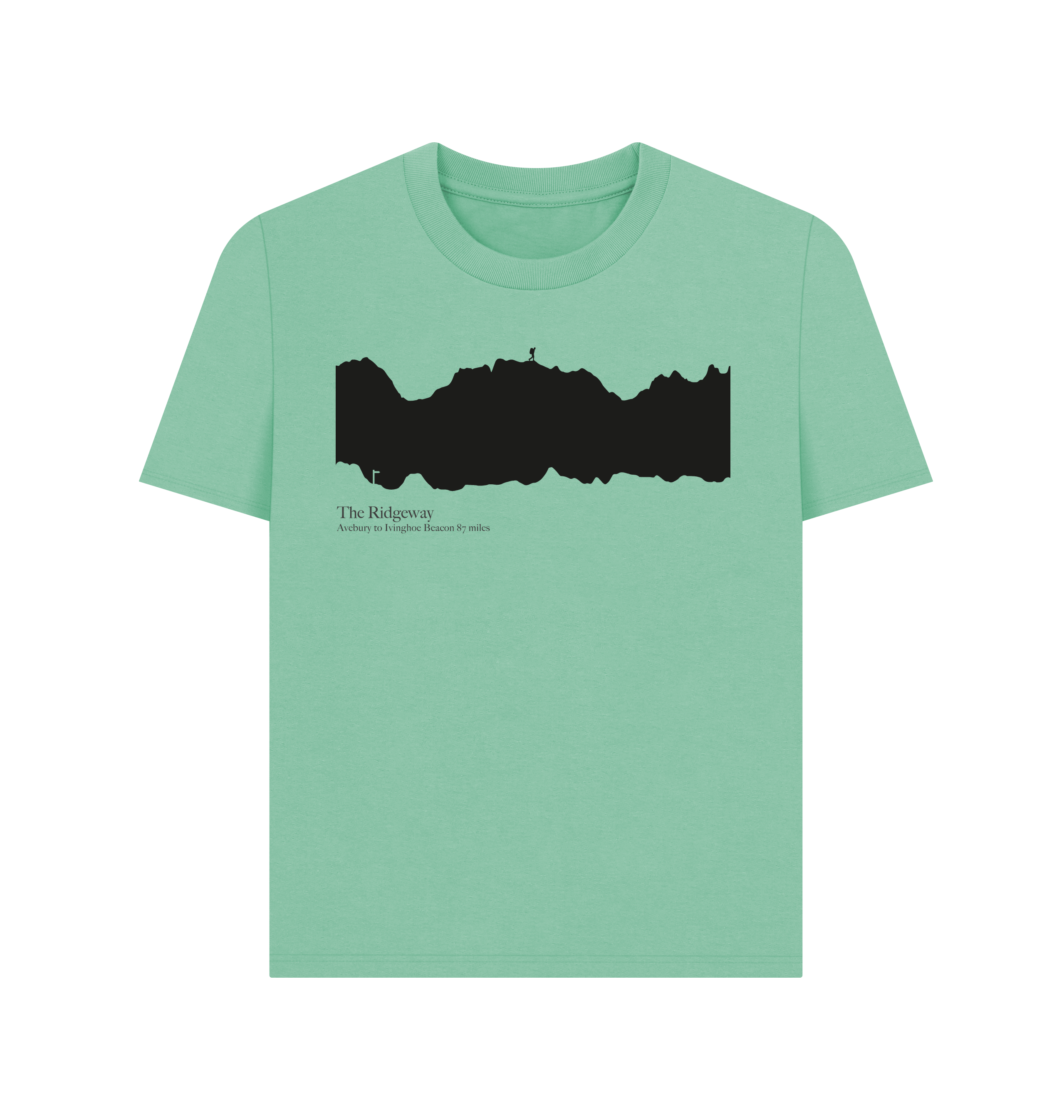 The Ridgeway 'elevation profile' Women's T-Shirt