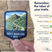 West Highland Way woven badge - A Trail to Remember @ The Trails Shop