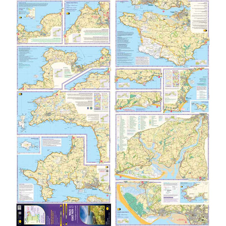 Wales Coast Path 3 Harvey Map