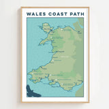 Wales Coast Path art print