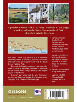 Walking the South Downs Way - guidebook with map - 5th edition