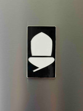 Waymarker fridge magnet - enamel