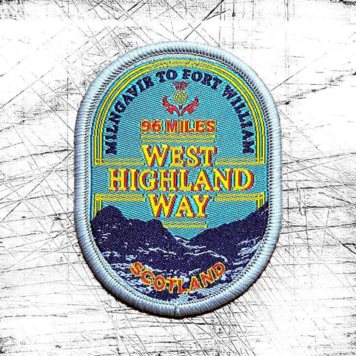 West Highland Way woven patch badge