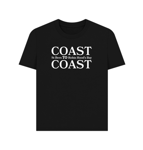 Black Printed T-shirt Front