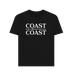Black Printed T-shirt Front