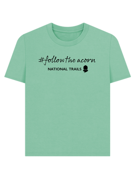National Trails #followtheacorn women's t-shirt