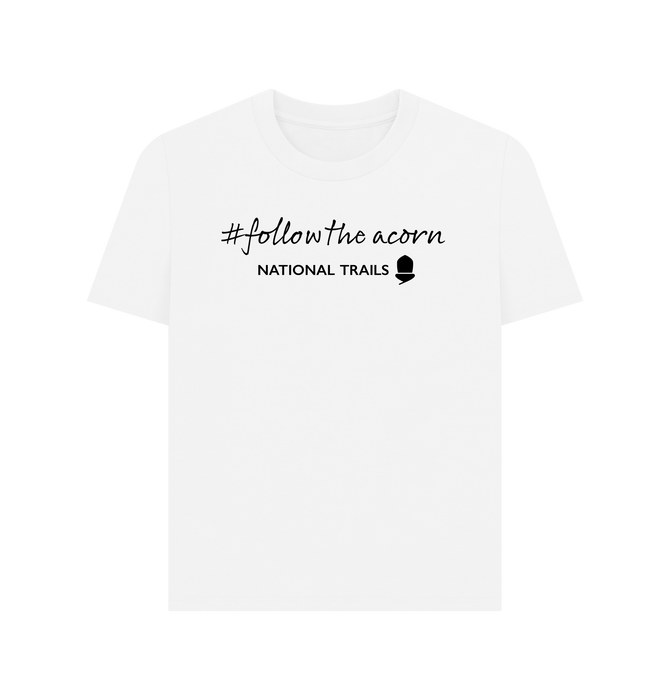 White Printed T-shirt Front