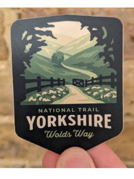 Yorkshire Wolds Way vinyl sticker
