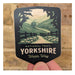 Yorkshire Wolds Way vinyl sticker