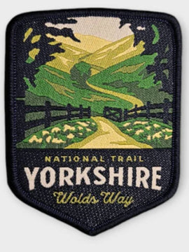 Yorkshire Wolds Way patch badge - A Trail to Remember