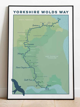 Yorkshire Wolds Way Art Print
