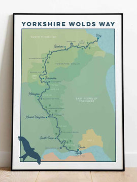 Yorkshire Wolds Way Art Print