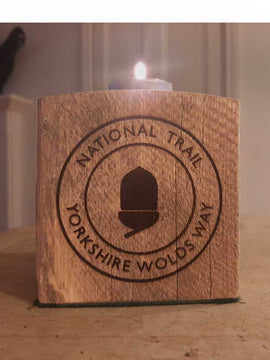 Yorkshire Wolds Way Tealight Holder