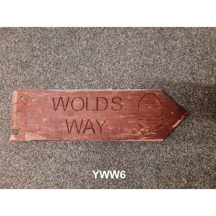 Yorkshire Wolds Way signs