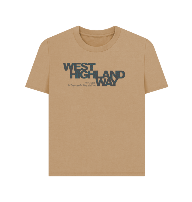 Sand Printed T-shirt Front