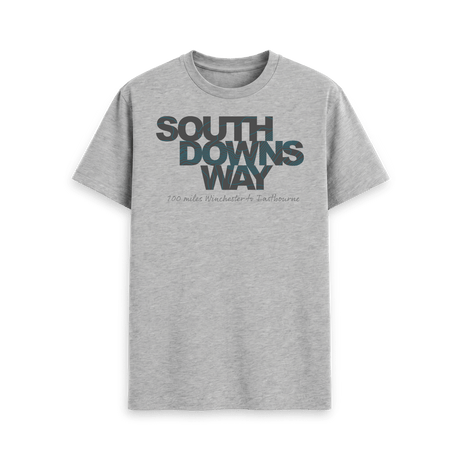 Athletic Grey Printed T-shirt Front