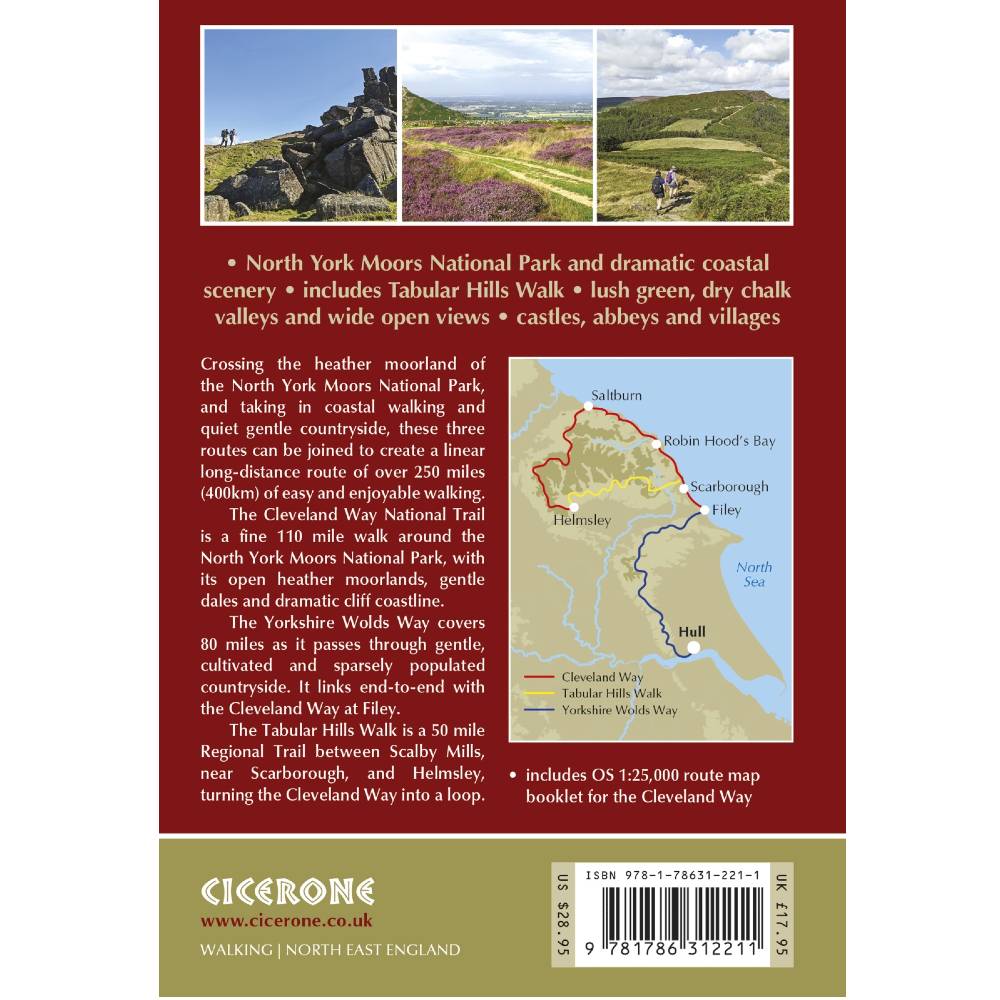 Walking The Cleveland Way and the Yorkshire Wolds Way-The Trails Shop