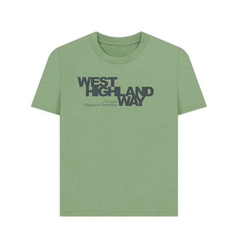 Sage Printed T-shirt Front