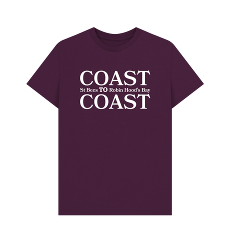 Purple Printed T-shirt Front