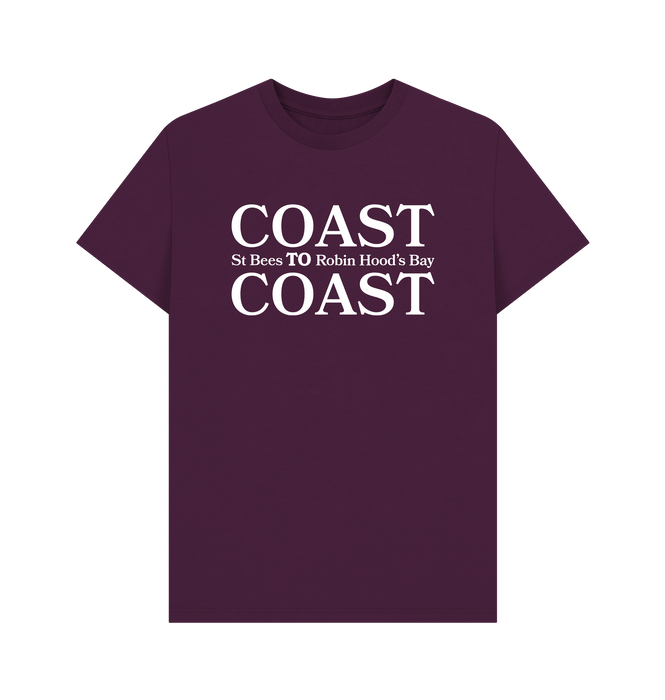 Purple Printed T-shirt Front