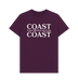 Purple Printed T-shirt Front