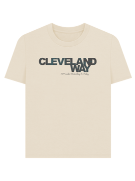 Cleveland Way 'contours' women's t-shirt