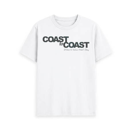 White Printed T-shirt Front