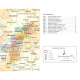 Cotswold Way map booklet overview map