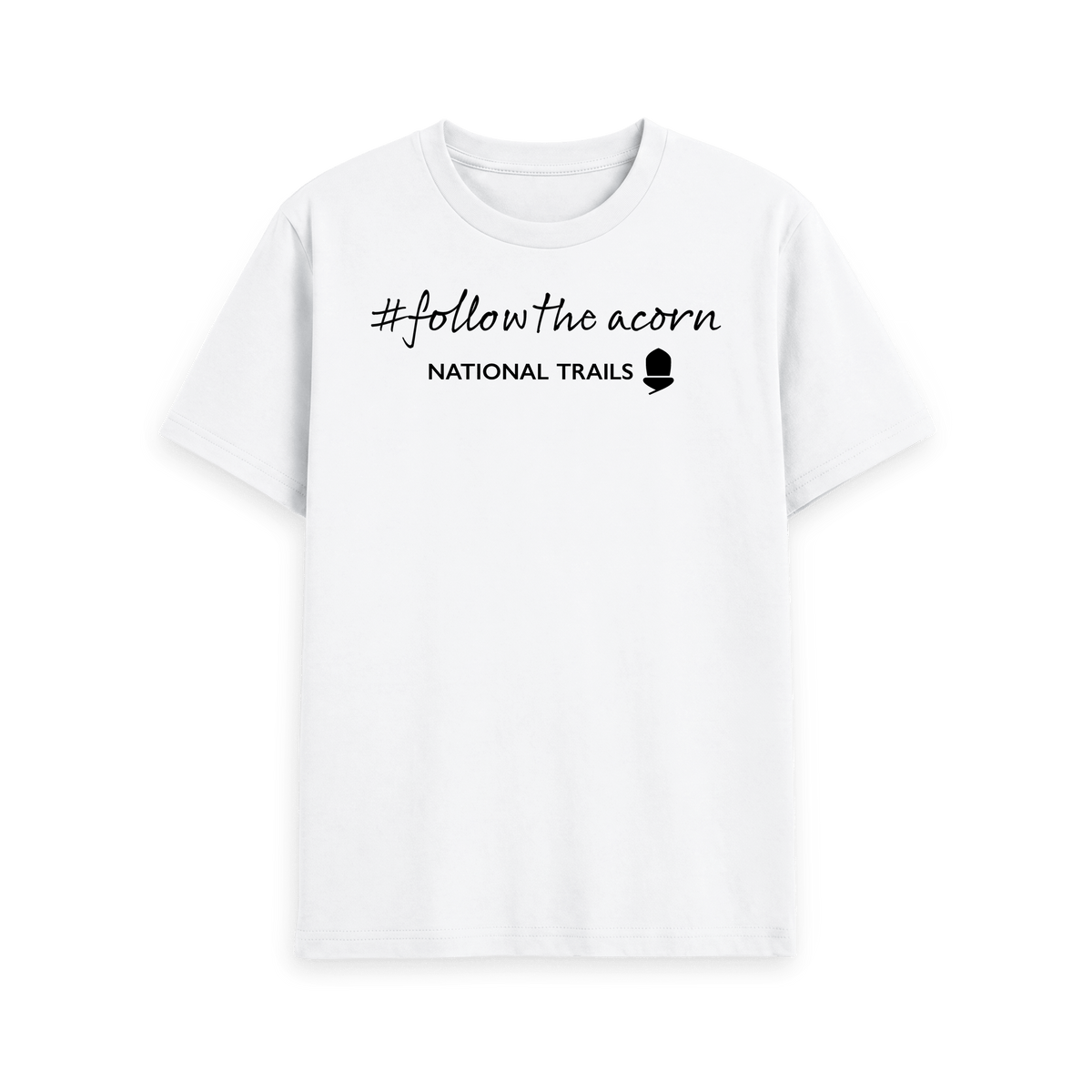 White Printed T-shirt Front