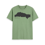 Sage Printed T-shirt Front