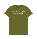 Moss Green Printed T-shirt