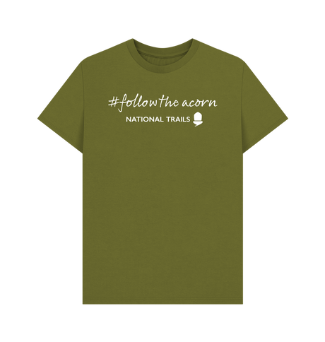Moss Green Printed T-shirt
