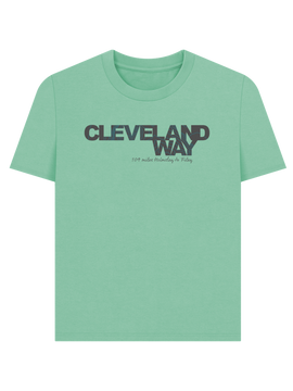 Cleveland Way 'contours' women's t-shirt