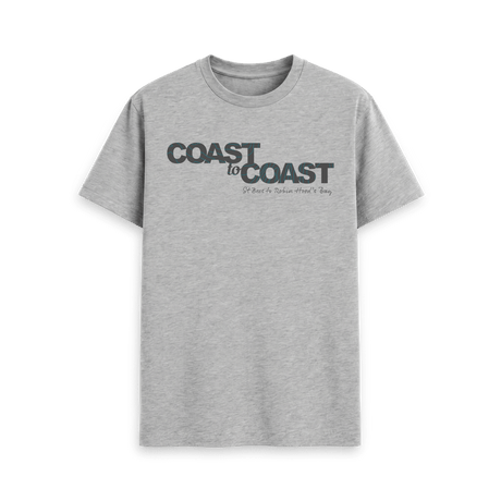 Athletic Grey Printed T-shirt Front