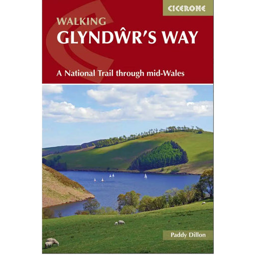 Glyndwr's Way guidebook cover - Cicerone Press 2024