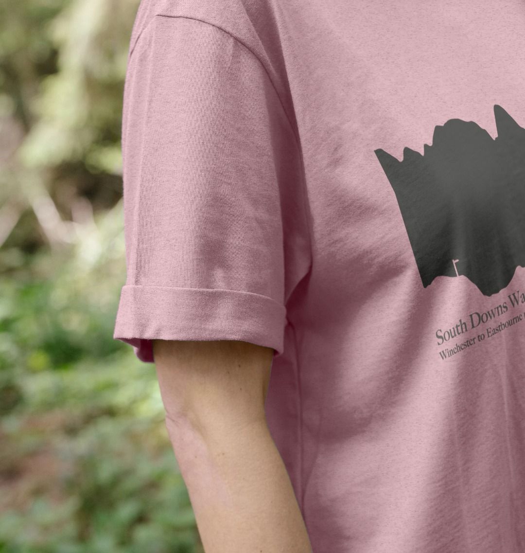 South Downs Way 'elevation profile' Women's T-Shirt