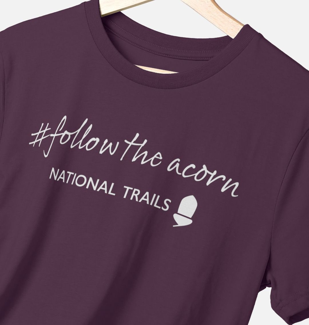 National Trails #followtheacorn men's t-shirt