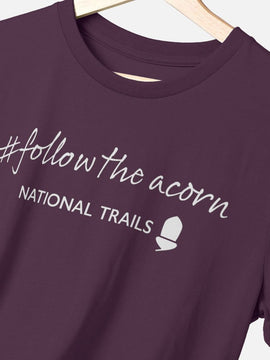 National Trails #followtheacorn men's t-shirt